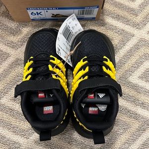 BRAND NEW IN BOX WITH TAGS! Adidas Lego Racer toddler sneakers, size 6